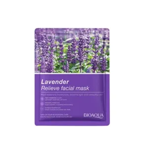 Bioaqua Lavender Relieve Facial Sheet Mask - 25g